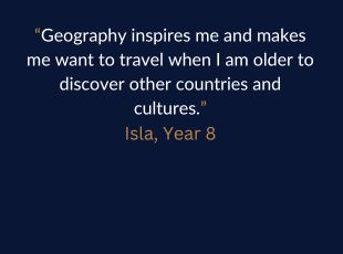 What Callerton Academy students say about Geography 