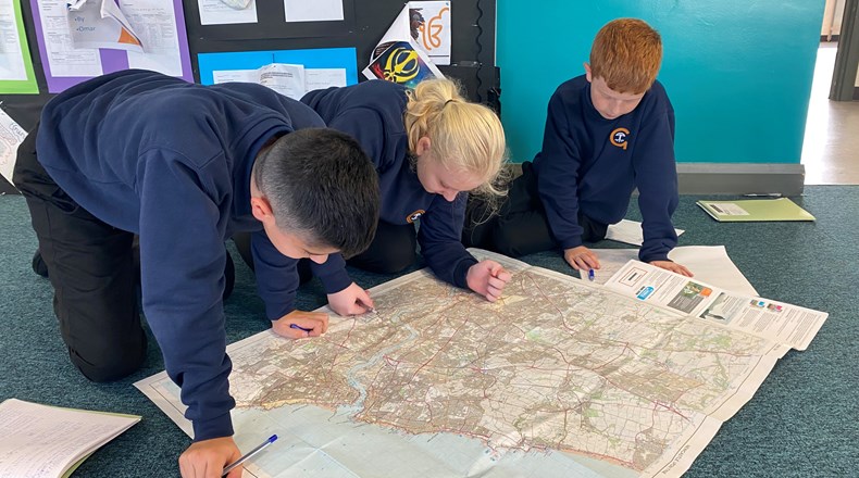 Callerton Academy Year 7 explore the local area