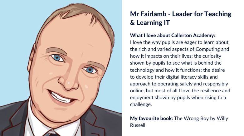 Meet the Team at Callerton Academy: Mr Fairlamb