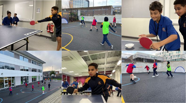 Football at Callerton Academy 