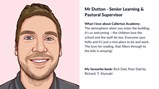 Mr Dutton - Senior Learning & Pastoral Supervisor