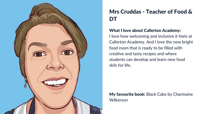 Mrs Cruddas - Teacher of Food & DT