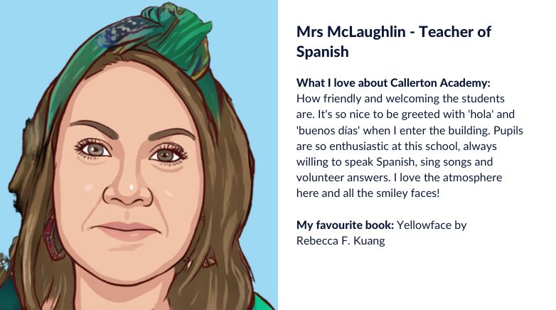 Mrs McLaughlin - Teacher of Spanish