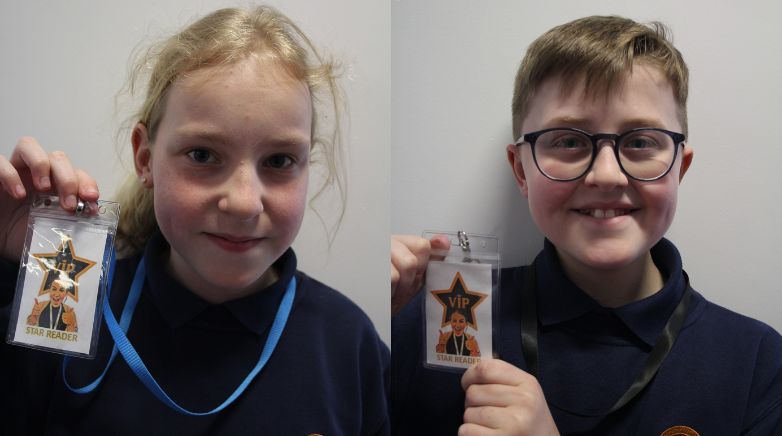 Star readers at Callerton Academy 