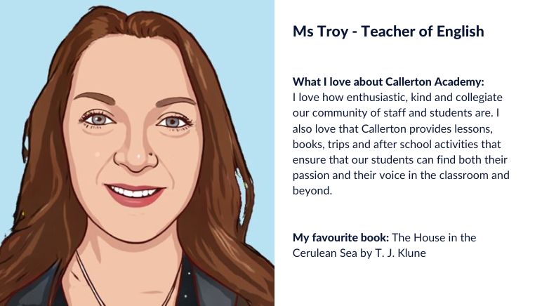 Meet the Team at Callerton Academy: Ms Troy