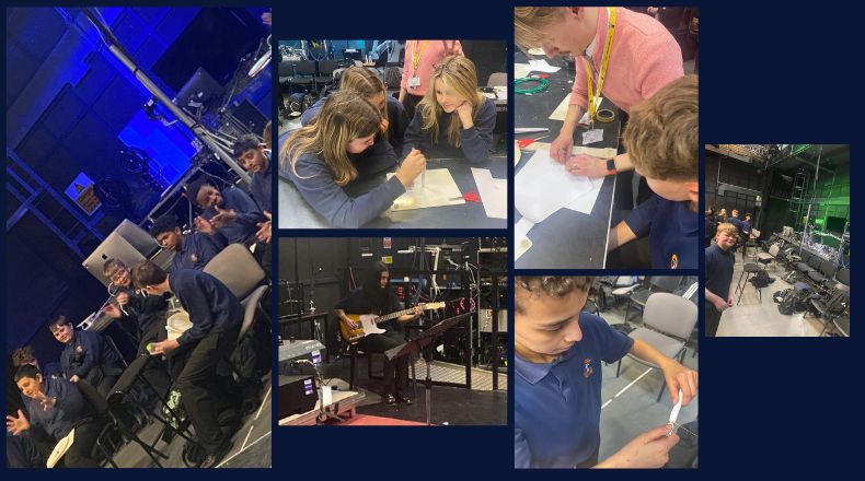 Newcastle College music visit