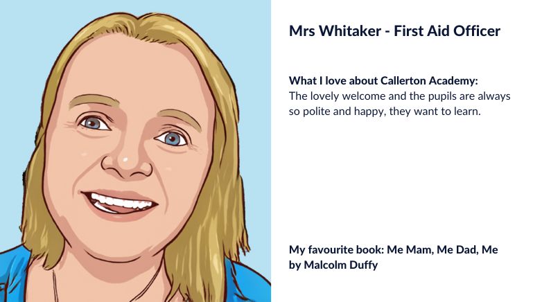 Mrs Whitaker - First Aid Officer